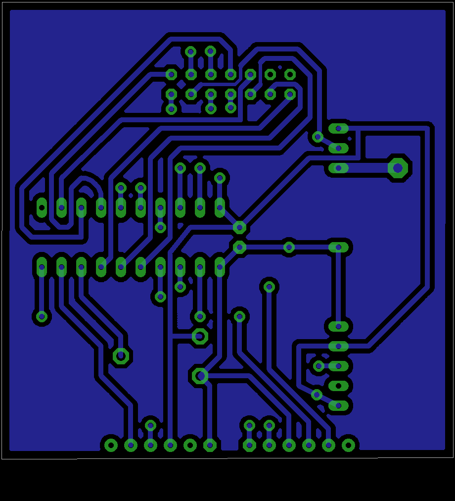 PCB design buttom layer